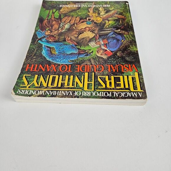 Book Piers Anthony & Jody Nye VISUAL GUIDE TO XANTH Xanthian Wonders Vintage '89 - Picture 4 of 10